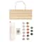 8" x 10" Coquette Bow & Strawberry Paint-by-Number Kit with Wood Display Hanger by Artist's Loft®